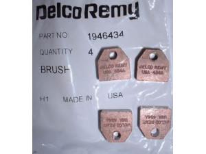 DELCO REMY 1946434 laikiklis, angliniai šepetėliai