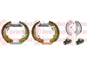 BREMBO K 61 018 stabdžių trinkelių komplektas 
 Techninės priežiūros dalys -> Papildomas remontas
