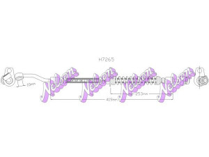 Brovex-Nelson H7265 stabdžių žarnelė 
 Stabdžių sistema -> Stabdžių žarnelės
587321Y000