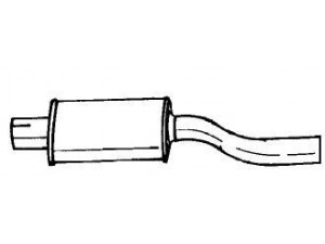 AKS DASIS SG12482 vidurinis duslintuvas
Aftermarket versio