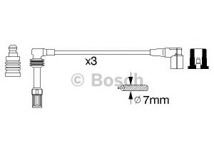BOSCH 0 356 912 947 uždegimo laido komplektas 
 Kibirkšties / kaitinamasis uždegimas -> Uždegimo laidai/jungtys