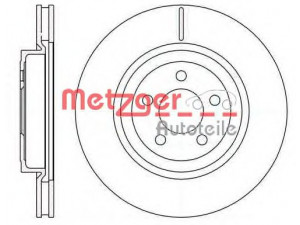 METZGER 61269.10 stabdžių diskas 
 Stabdžių sistema -> Diskinis stabdys -> Stabdžių diskas
4779197AA, 4779197AB, 4779197AC