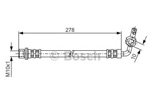 BOSCH 1 987 476 127 stabdžių žarnelė 
 Stabdžių sistema -> Stabdžių žarnelės
90947 02980, 90947 02D02