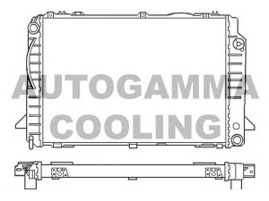 AUTOGAMMA 100051 radiatorius, variklio aušinimas 
 Aušinimo sistema -> Radiatorius/alyvos aušintuvas -> Radiatorius/dalys
8A0121251C