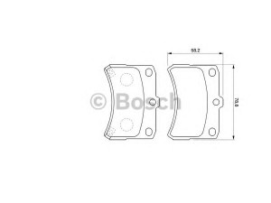 BOSCH 0 986 424 643 stabdžių trinkelių rinkinys, diskinis stabdys 
 Techninės priežiūros dalys -> Papildomas remontas
04465B5020, 04491 97202 000, 04491 97213 000