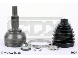 CDX 3079 jungčių komplektas, kardaninis velenas 
 Ratų pavara -> Sujungimai/komplektas
8200375537, 8200375538, 8200432516