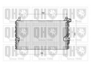 QUINTON HAZELL QCN104 kondensatorius, oro kondicionierius 
 Oro kondicionavimas -> Kondensatorius
201 830 2870