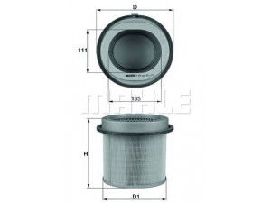 KNECHT LX 670 oro filtras 
 Filtrai -> Oro filtras
MD603932, MD620385, MR188638, MR571477