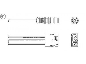 NGK 0263 lambda jutiklis 
 Išmetimo sistema -> Jutiklis/zondas
000 540 39 17, A 000 540 39 17
