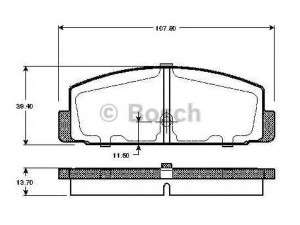 BOSCH 0 986 TB2 096 stabdžių trinkelių rinkinys, diskinis stabdys 
 Techninės priežiūros dalys -> Papildomas remontas
FB712628ZA, GEYC2643Z, GEYC2643ZA