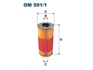 FILTRON OM591/1 alyvos filtras 
 Techninės priežiūros dalys -> Techninės priežiūros intervalai
0011849125, 0011849425, 1191800009
