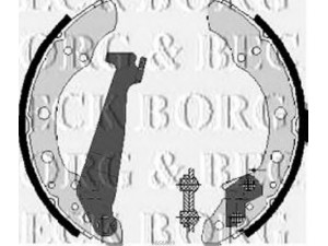BORG & BECK BBS6089 stabdžių trinkelių komplektas 
 Techninės priežiūros dalys -> Papildomas remontas
321698545, 331609525V, 331609525X