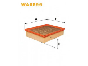 WIX FILTERS WA6696 oro filtras 
 Techninės priežiūros dalys -> Techninės priežiūros intervalai
24438415, 5834252, 834316, 834323