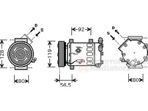VAN WEZEL 0900K242 kompresorius, oro kondicionierius 
 Oro kondicionavimas -> Kompresorius/dalys
6453QL, 6453QL, 6453QN, 6453WN