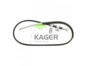 KAGER 19-0976 trosas, stovėjimo stabdys 
 Stabdžių sistema -> Valdymo svirtys/trosai
4506800000