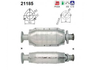 AS 21185 katalizatoriaus keitiklis 
 Išmetimo sistema -> Katalizatoriaus keitiklis
855033, 855177, 855218
