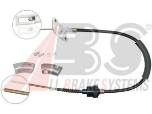 A.B.S. K27510 sankabos trosas 
 Sankaba/dalys -> Sankabos valdymas -> Sankabos trosas
55196302, 1558931, 9S517K553BA