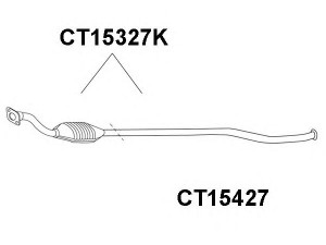 VENEPORTE CT15327K katalizatoriaus keitiklis 
 Išmetimo sistema -> Katalizatoriaus keitiklis
1705JE, 1705QL, 1705SR, 1706Z0