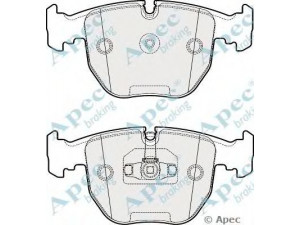 APEC braking PAD1965 stabdžių trinkelių rinkinys, diskinis stabdys 
 Techninės priežiūros dalys -> Papildomas remontas
34216785234, 34216799797