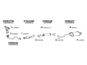 VENEPORTE 800466 išmetimo sistema 
 Išmetimo sistema -> Išmetimo sistema, visa