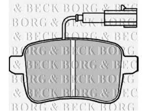 BORG & BECK BBP2240 stabdžių trinkelių rinkinys, diskinis stabdys 
 Techninės priežiūros dalys -> Papildomas remontas
77365357, 71770092, 77365357