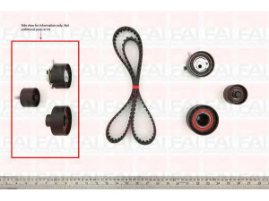FAI AutoParts TBK149 paskirstymo diržo komplektas 
 Techninės priežiūros dalys -> Papildomas remontas
1380026, YS7J6268CA