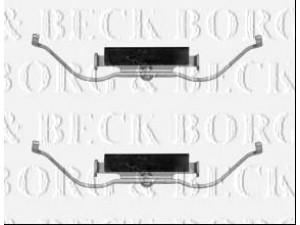 BORG & BECK BBK1586 priedų komplektas, diskinių stabdžių trinkelės 
 Stabdžių sistema -> Diskinis stabdys -> Stabdžių dalys/priedai
7D0 615 295 B