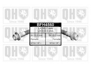 QUINTON HAZELL BFH4560 stabdžių žarnelė 
 Stabdžių sistema -> Stabdžių žarnelės
FBH 6290, 46214-01E00, 46214-Q9015