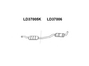 VENEPORTE LD37005K katalizatoriaus keitiklis
21051206010