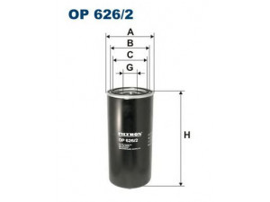 FILTRON OP626/2 alyvos filtras
1310901, 1327672