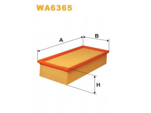 WIX FILTERS WA6365 oro filtras 
 Filtrai -> Oro filtras
178010B010, 178010B020, PC984