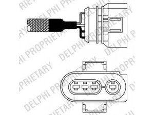 DELPHI ES10568-12B1 lambda jutiklis 
 Variklis -> Variklio elektra
021 906 265 AK, 021 906 265AH, 021 906 265K