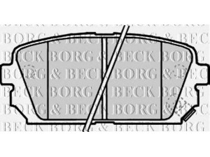 BORG & BECK BBP2179 stabdžių trinkelių rinkinys, diskinis stabdys 
 Techninės priežiūros dalys -> Papildomas remontas
583021DA00, 583021DA01, 583021DA50