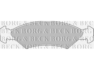 BORG & BECK BBP1114 stabdžių trinkelių rinkinys, diskinis stabdys
5015917, 5016917, 5018193, 5018898