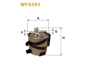 WIX FILTERS WF8391 kuro filtras 
 Techninės priežiūros dalys -> Papildomas remontas
77 01 062 436, 7701064241, 7701066680