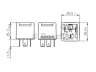 BOSCH 0 332 209 202 relė, pagrindinė srovė; relė
A 003 545 96 05, 003 525 96 05