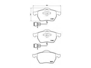 BREMBO P 85 040 stabdžių trinkelių rinkinys, diskinis stabdys 
 Techninės priežiūros dalys -> Papildomas remontas
4D0698151G, 4D0698151J, 4D0698151G