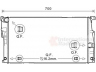 VAN WEZEL 06002447 radiatorius, variklio aušinimas 
 Aušinimo sistema -> Radiatorius/alyvos aušintuvas -> Radiatorius/dalys
1711 7618 807, 7618807