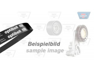 OPTIBELT 6 PK 1710KT1 V formos rumbuotas diržas, komplektas 
 Techninės priežiūros dalys -> Techninės priežiūros intervalai