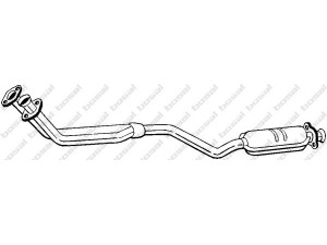 BOSAL 282-183 priekinis duslintuvas 
 Išmetimo sistema -> Duslintuvas
124 490 00 19