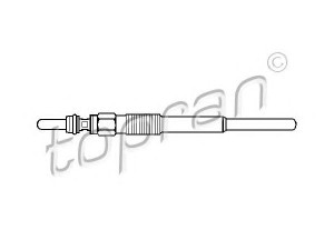 TOPRAN 721 429 kaitinimo žvakė 
 Kibirkšties / kaitinamasis uždegimas -> Kaitinimo kaištis
5960 99, 5960 A0, 5960 G6, 5960 99