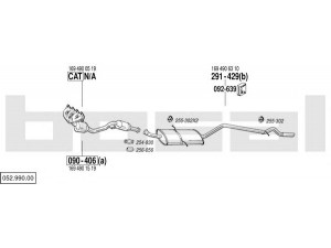 BOSAL 052.990.00 išmetimo sistema 
 Išmetimo sistema -> Išmetimo sistema, visa