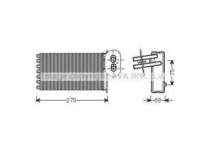 AVA QUALITY COOLING VW6296 šilumokaitis, salono šildymas 
 Šildymas / vėdinimas -> Šilumokaitis
701820031