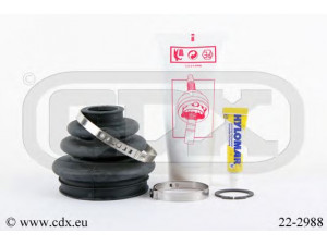 CDX 22-2988 gofruotoji membrana, kardaninis velenas 
 Ratų pavara -> Gofruotoji membrana