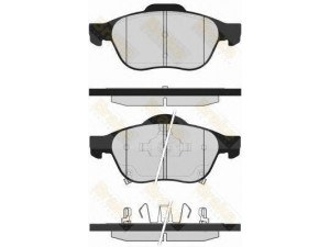 Brake ENGINEERING PA1612 stabdžių trinkelių rinkinys, diskinis stabdys 
 Techninės priežiūros dalys -> Papildomas remontas
0446505050, 0446505070, 0446505080