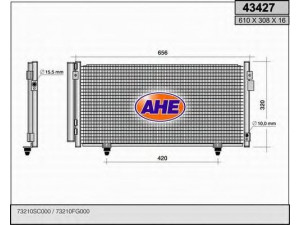 AHE 43427 kondensatorius, oro kondicionierius 
 Oro kondicionavimas -> Kondensatorius
73210FG000