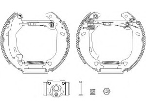 HELLA PAGID 8DB 355 004-271 stabdžių trinkelių komplektas 
 Techninės priežiūros dalys -> Papildomas remontas
0005890500, 5888433, 9948200, NA482