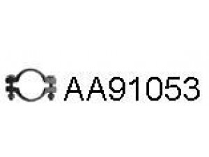 VENEPORTE AA91053 spaustukas, išmetimo sistema 
 Išmetimo sistema -> Surinkimo dalys -> Atskiros surinkimo dalys -> Užveržimo elementas
7701458595