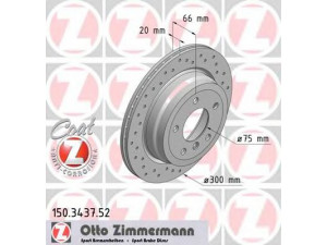 ZIMMERMANN 150.3437.52 stabdžių diskas 
 Dviratė transporto priemonės -> Stabdžių sistema -> Stabdžių diskai / priedai
3421 6 764 653, 3421 6 855 008