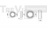 TREVI AUTOMOTIVE WB1538 rato guolio komplektas 
 Ašies montavimas/vairavimo mechanizmas/ratai -> Rato stebulė/montavimas -> Rato guolis
335026, 95669382, 71714452, 335026